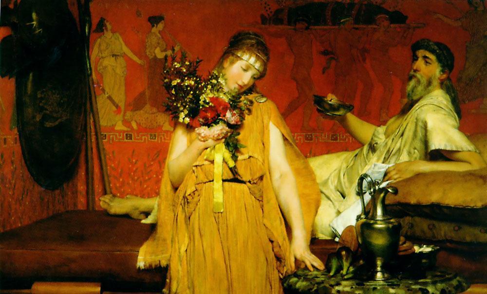 Sir Lawrence Alma-Tadema between hope and fear